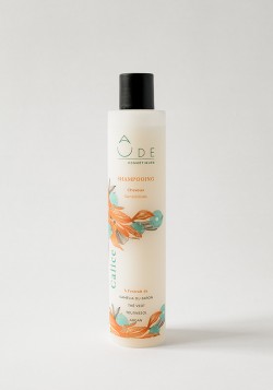 Shampoing de ode cosmétique " calice" 100/100 naturel pour cheveux secs ou sensibilisés