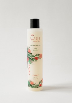Shampooing 100% naturel "calice" de Ode cosmétique, pour un usage quotidien